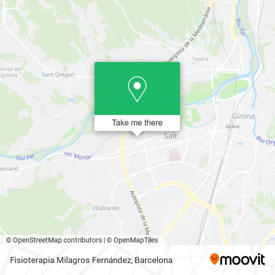 Fisioterapia Milagros Fernández map