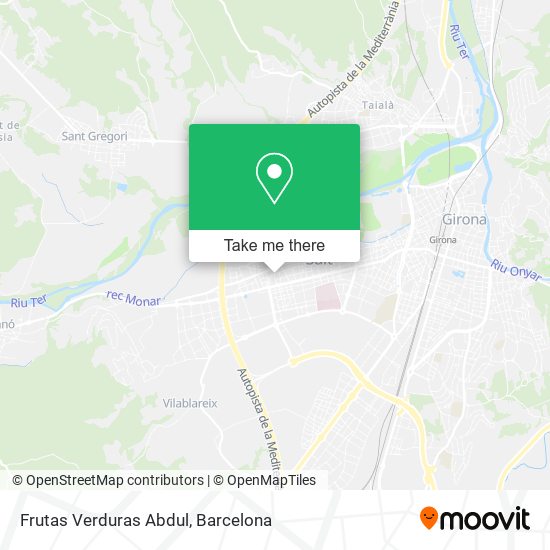 Frutas Verduras Abdul map