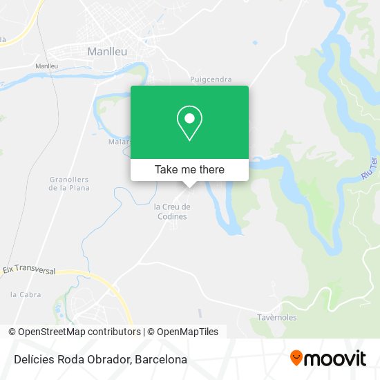 Delícies Roda Obrador map