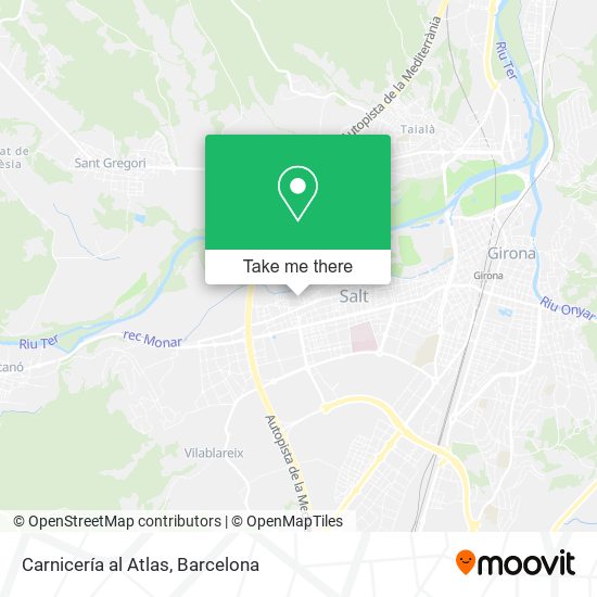 Carnicería al Atlas map