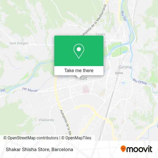 Shakar Shisha Store map