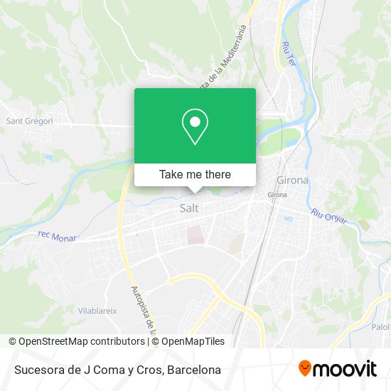 Sucesora de J Coma y Cros map