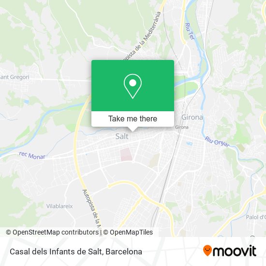 Casal dels Infants de Salt map
