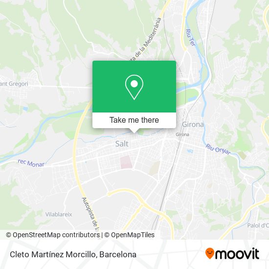 Cleto Martínez Morcillo map