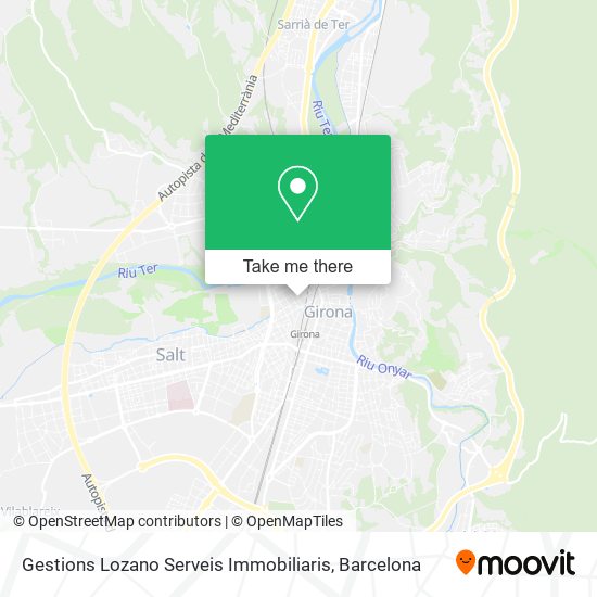 Gestions Lozano Serveis Immobiliaris map