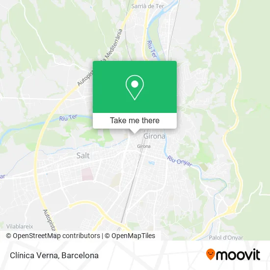 Clínica Verna map