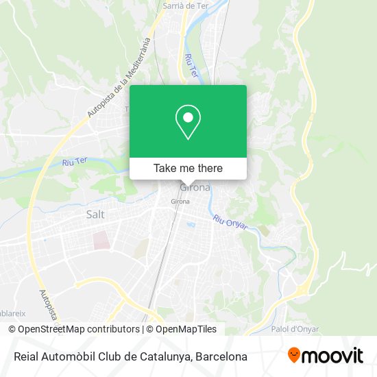 Reial Automòbil Club de Catalunya map