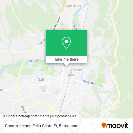 Construccions Feliu Casta Er map