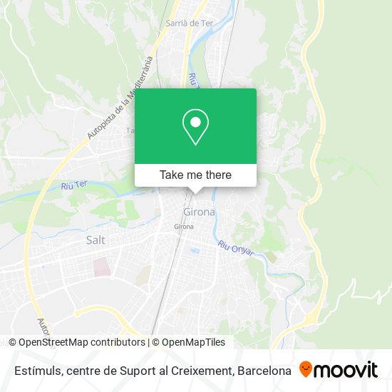 Estímuls, centre de Suport al Creixement map