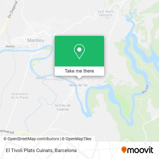 El Tívoli Plats Cuinats map