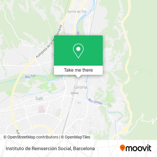 Instituto de Reinserción Social map