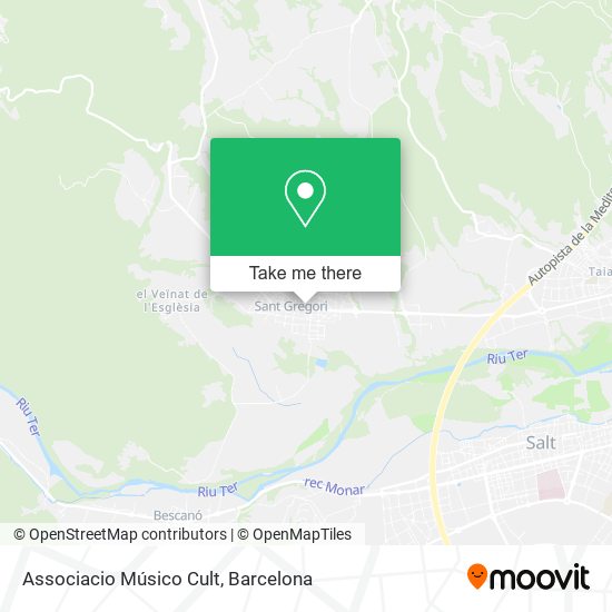 Associacio Músico Cult map