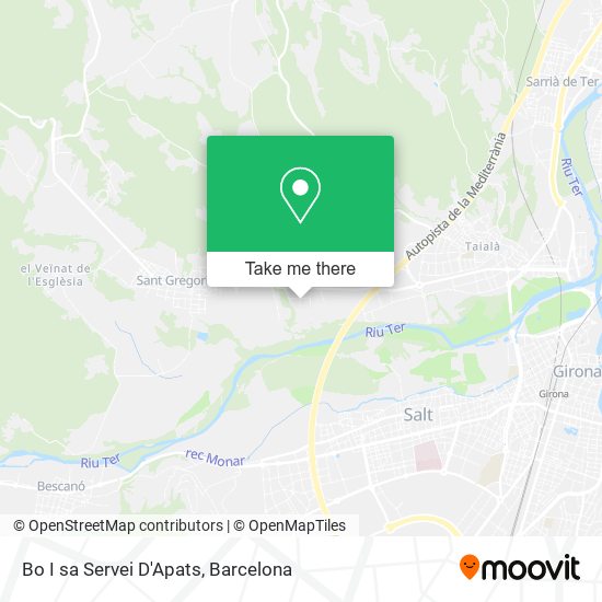 Bo I sa Servei D'Apats map