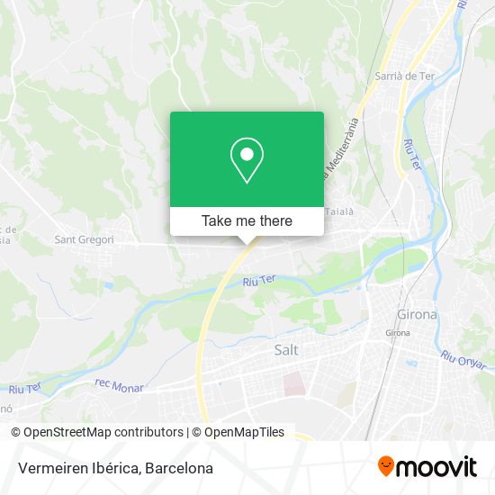 Vermeiren Ibérica map