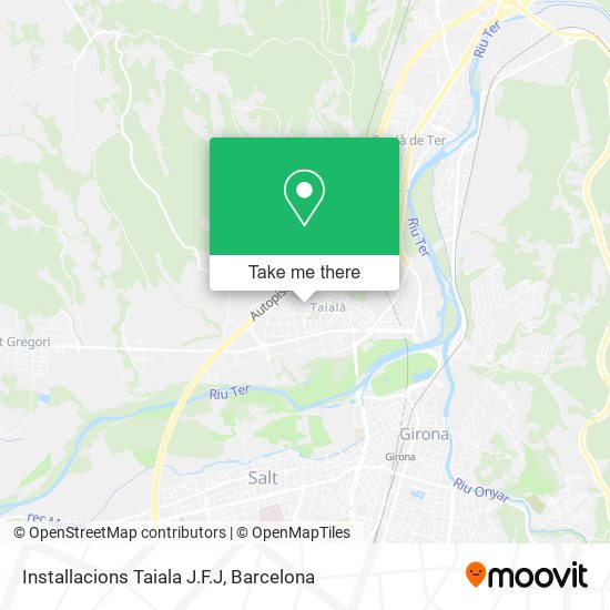 Installacions Taiala J.F.J map