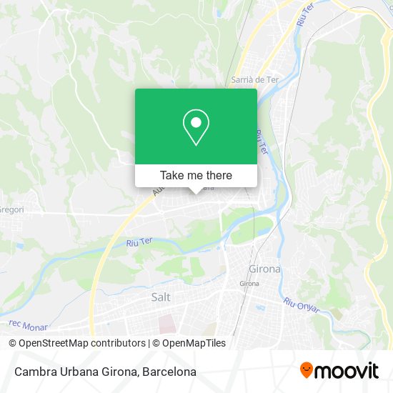 Cambra Urbana Girona map