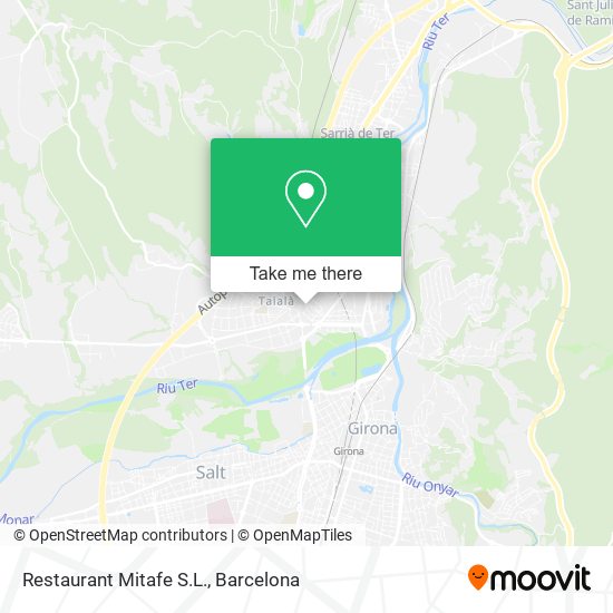 Restaurant Mitafe S.L. map