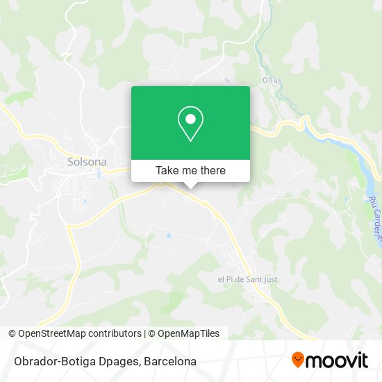 Obrador-Botiga Dpages map