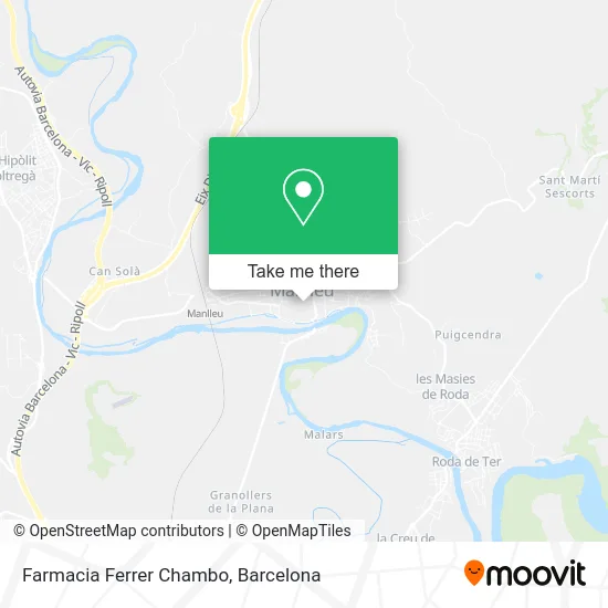 Farmacia Ferrer Chambo map