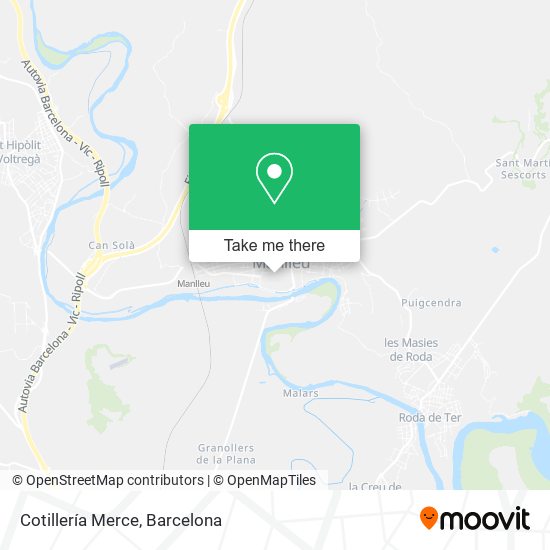 Cotillería Merce map