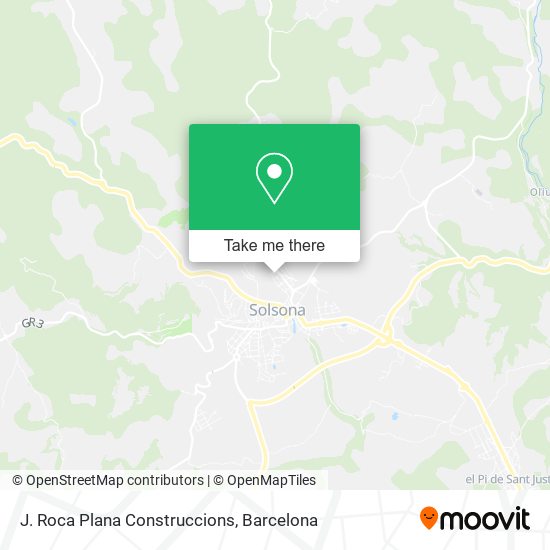 J. Roca Plana Construccions map