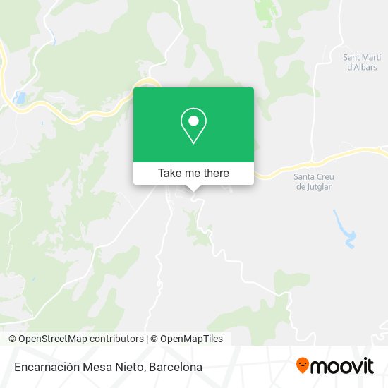 Encarnación Mesa Nieto map