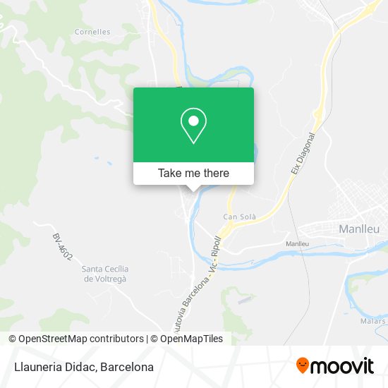 Llauneria Didac map