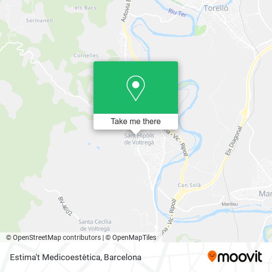 Estima't Medicoestètica map