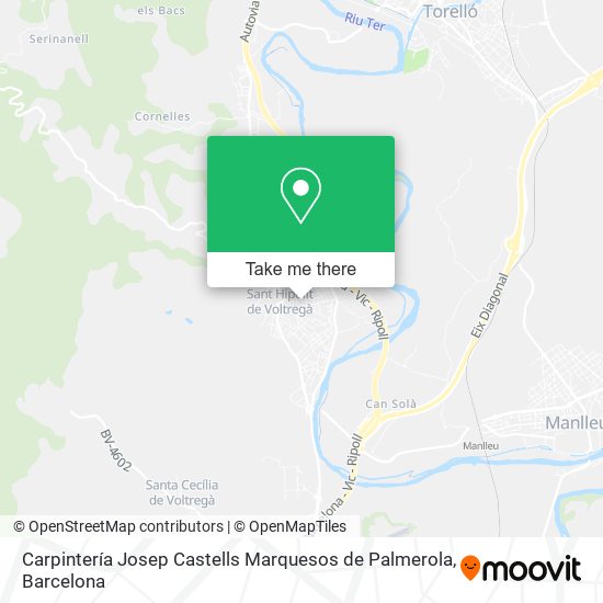 Carpintería Josep Castells Marquesos de Palmerola map