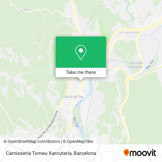 Carnisseria Tomeu Xarcuteria map