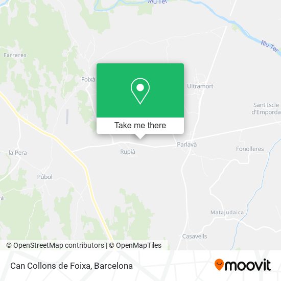 Can Collons de Foixa map