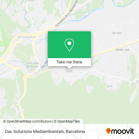Dac Solucions Mediambientals map