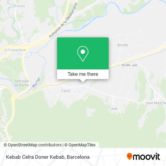 Kebab Celra Doner Kebab map