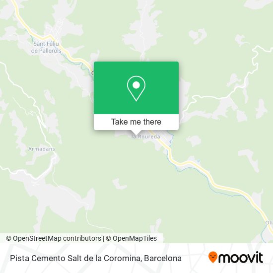 Pista Cemento Salt de la Coromina map