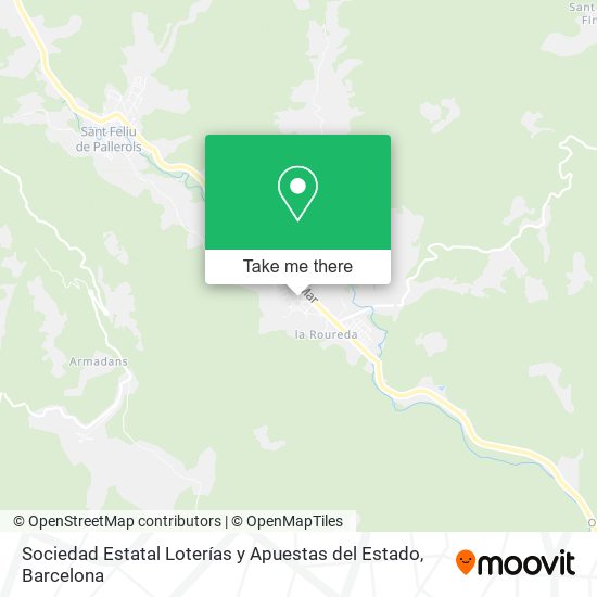 Sociedad Estatal Loterías y Apuestas del Estado map