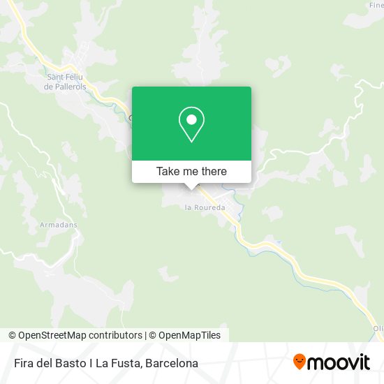 Fira del Basto I La Fusta map