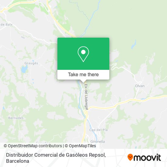 Distribuidor Comercial de Gasóleos Repsol map