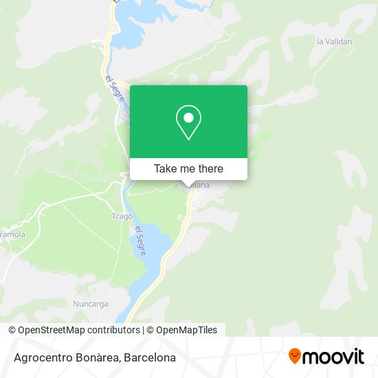 Agrocentro Bonàrea map