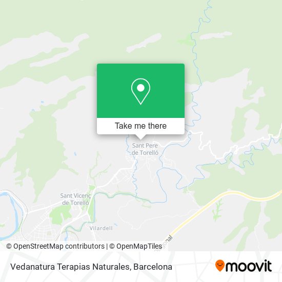 Vedanatura Terapias Naturales map