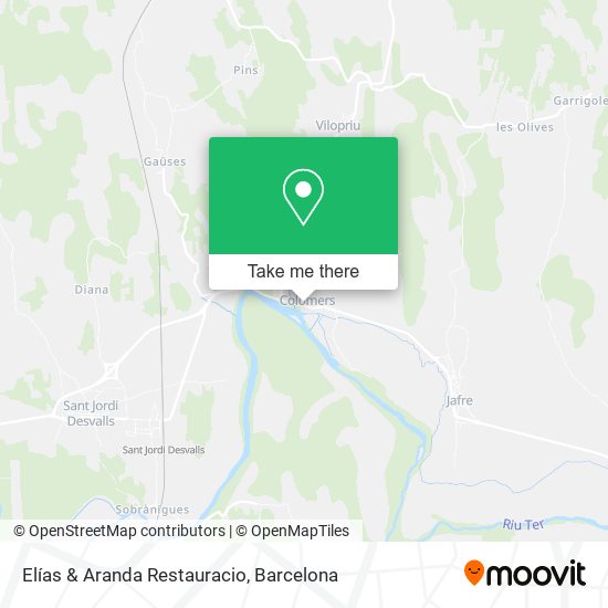 Elías & Aranda Restauracio map