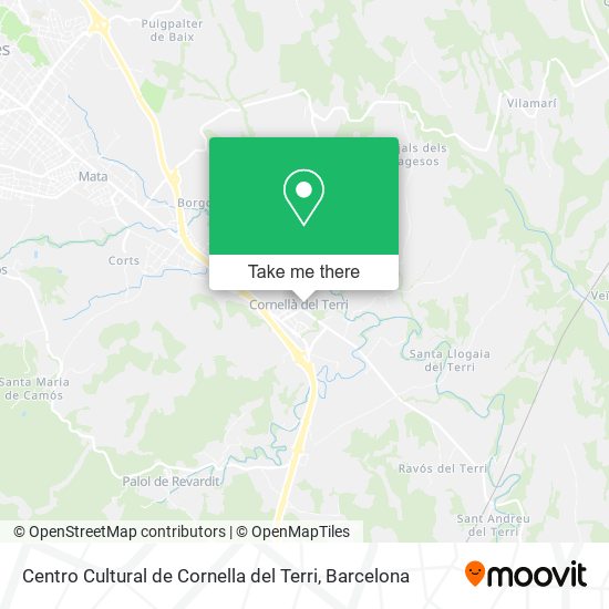 Centro Cultural de Cornella del Terri map