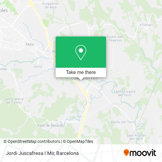 Jordi Juscafresa I Mir map