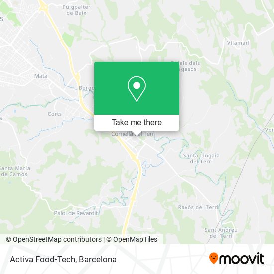 Activa Food-Tech map