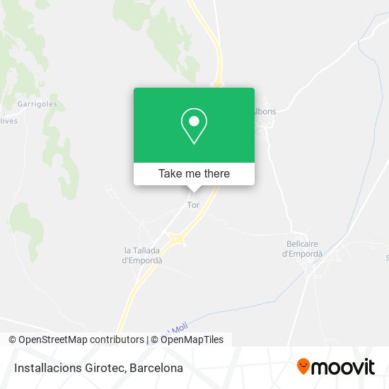 Installacions Girotec map
