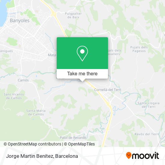 Jorge Martin Benítez map
