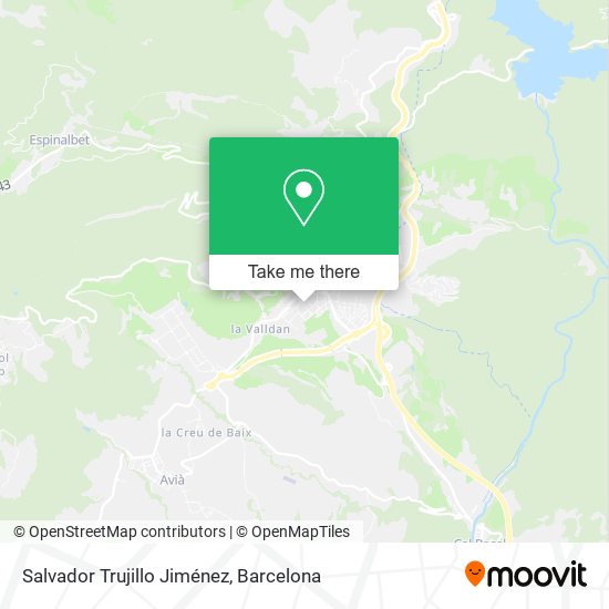 Salvador Trujillo Jiménez map