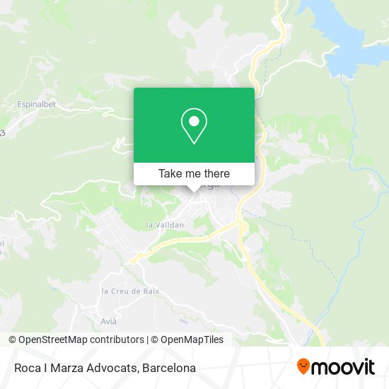 Roca I Marza Advocats map