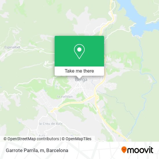 Garrote Parrila, m map