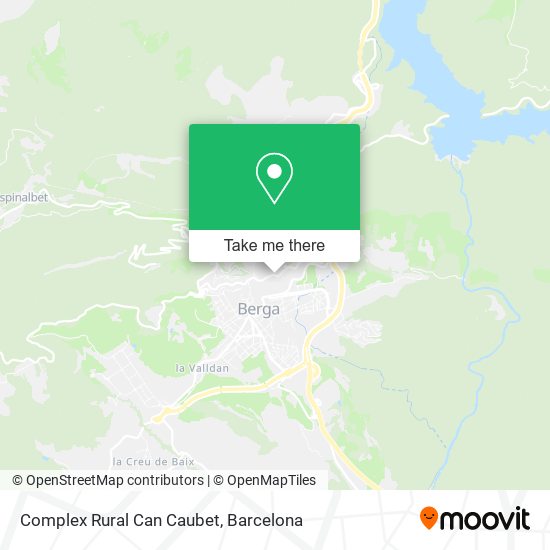 Complex Rural Can Caubet map