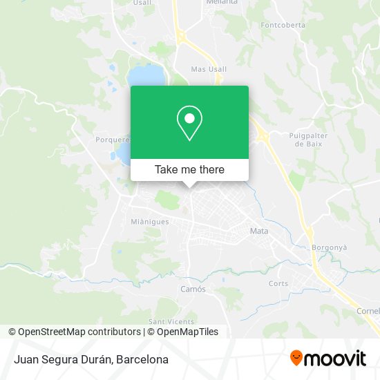 Juan Segura Durán map